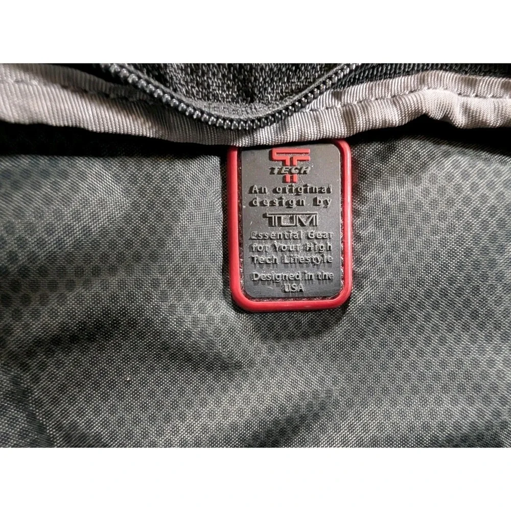 Gusset Expandable Tumi Tech Backpack Rucksack Bag T-Tech 5516 Black